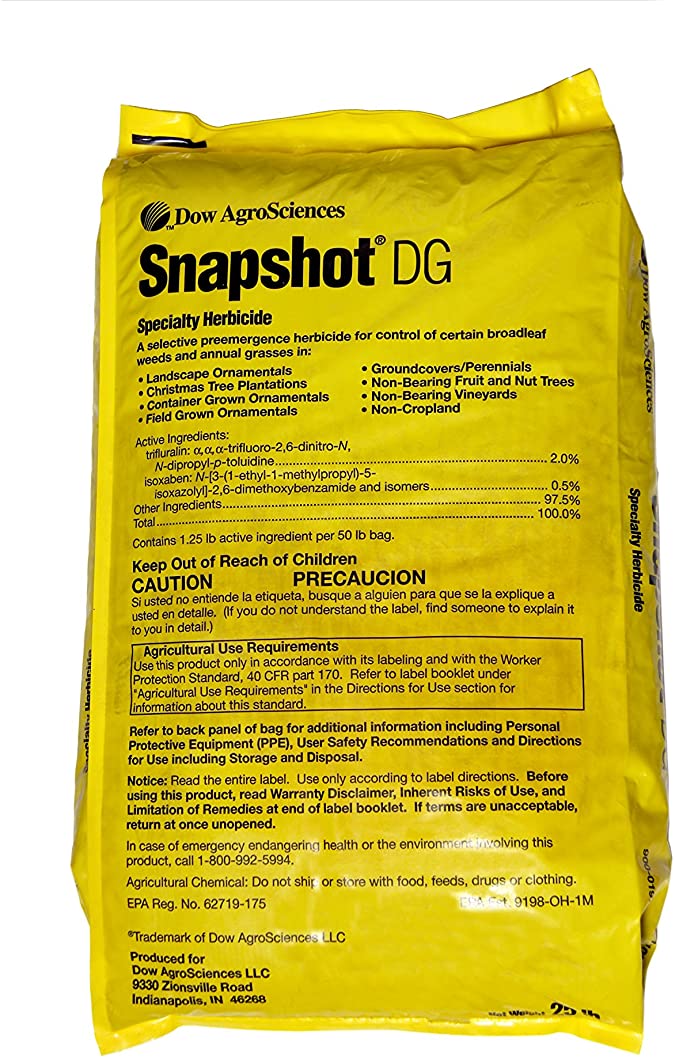 snapshot herbicide label Flowerbed Pre-Emergent